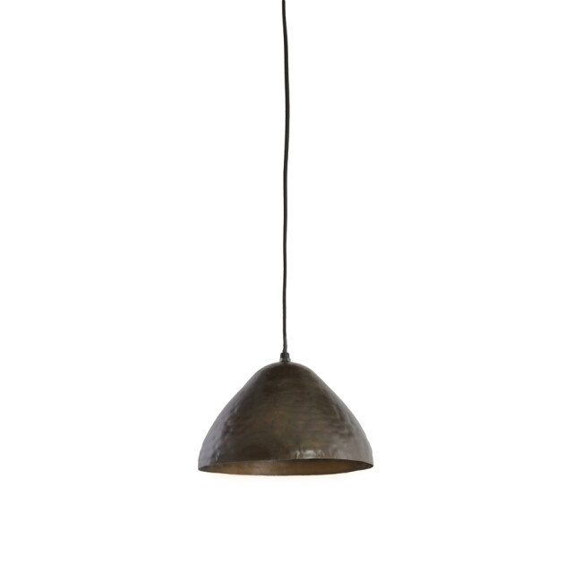 Light & Living hanglamp Ø25x15 cm elimo donker brons 2882756 large