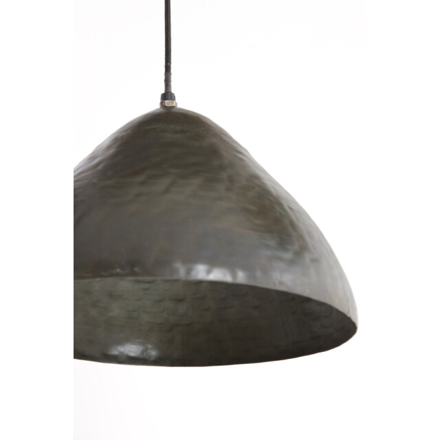 Light & Living hanglamp Ø25x15 cm elimo donker brons 2882756 large