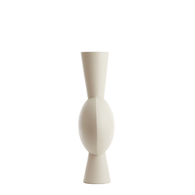 Light & Living vaas deco 37,5x22x81 cm kavandu crème 2883361 large