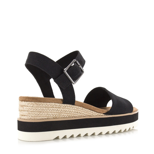 Toms Diana black | smalle sandaal met sleehak sandalen met hak dames 10017856 large