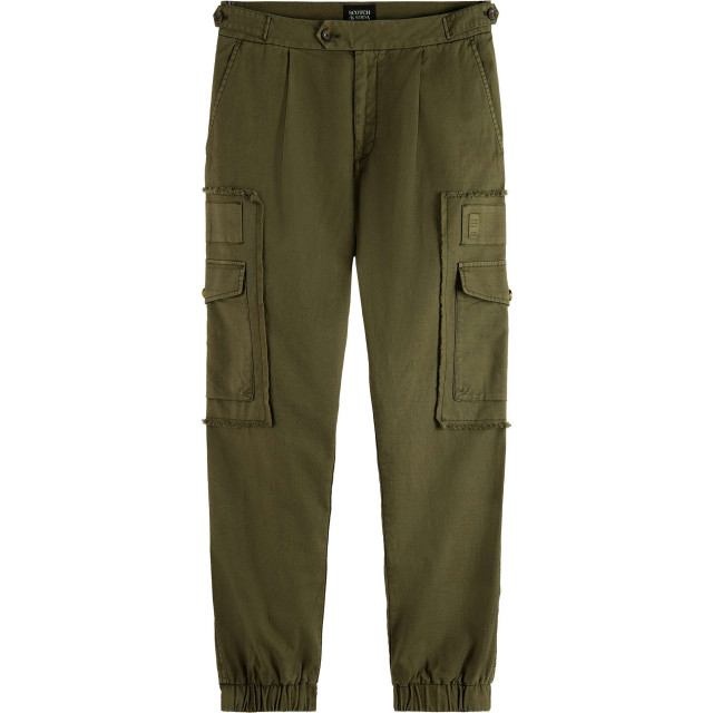 Scotch & Soda Seasonal garment-dyed cargo pants army 175741-0115 large