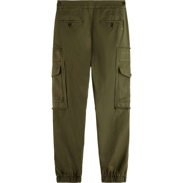 Scotch & Soda Seasonal garment-dyed cargo pants army 175741-0115 large