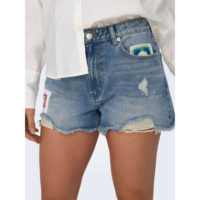 Only Zomerse denim shorts voor vrouwen 15323732-179695 large