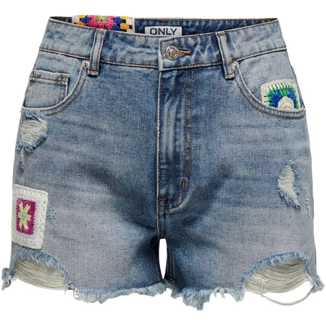 Only Zomerse denim shorts voor vrouwen 15323732-179695 large