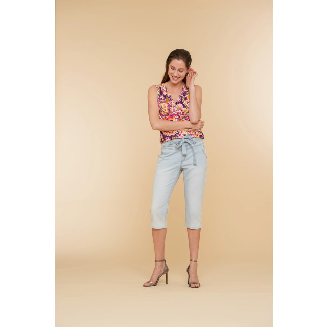 Geisha Capri jeans 41334-10-beached denim 41334-10-830 large