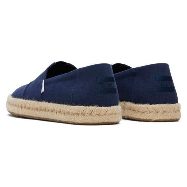 Toms Alpargata rope 2.0 10019870 navy recycled cotton slubby woven 10019870 large