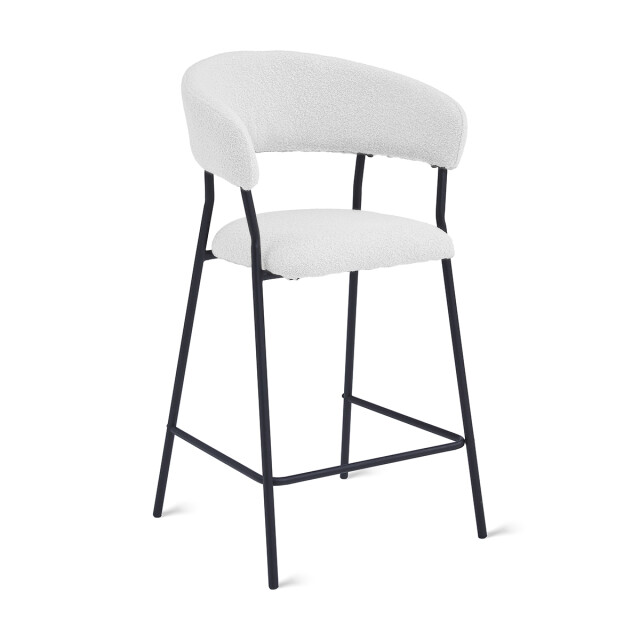 Multifurn 2x barkruk ava bouclé ivoor (set van 2) 2878697 large