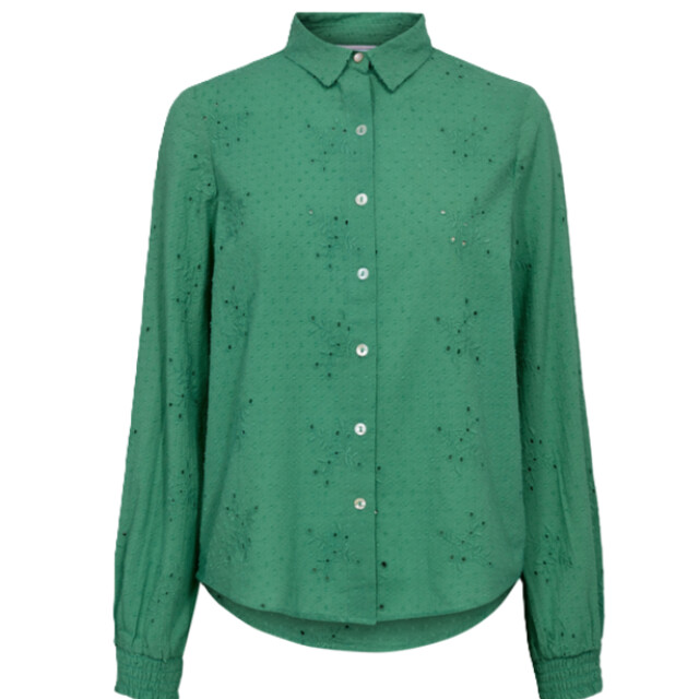 Nümph Nuvida blouse 7040- green spruce nuvida 704038 large