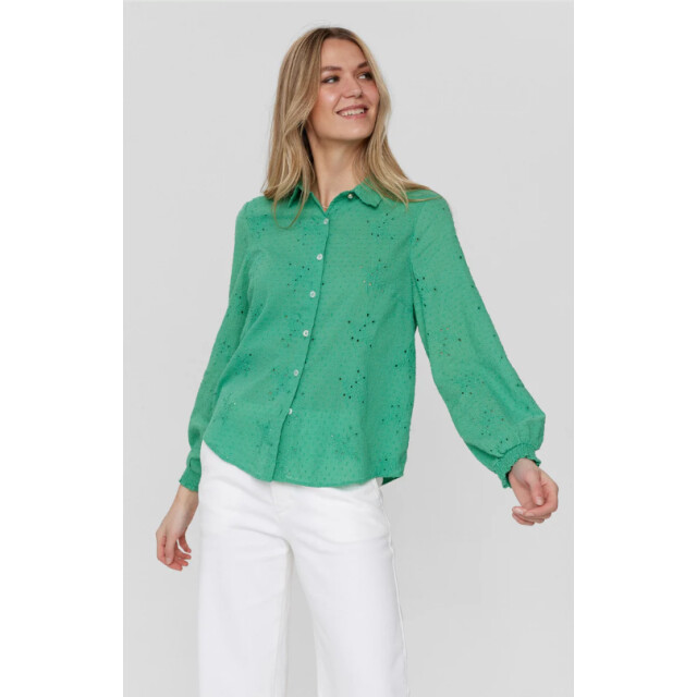 Nümph Nuvida blouse 7040- green spruce nuvida 704038 large