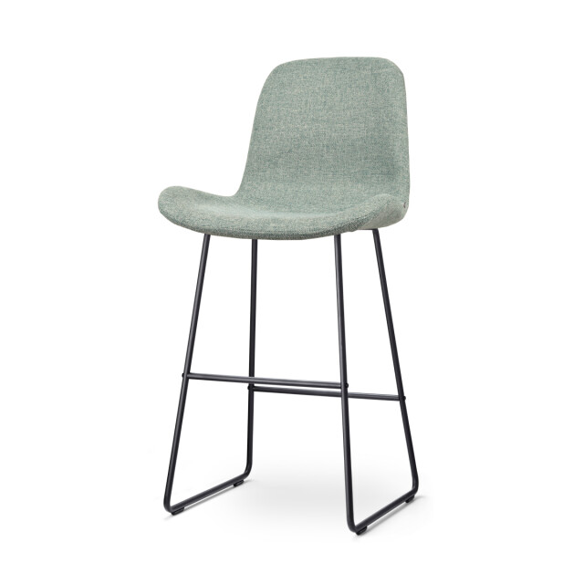 Nolon Nino-fé barkruk zacht zwart onderstel 75 cm 2027484 large