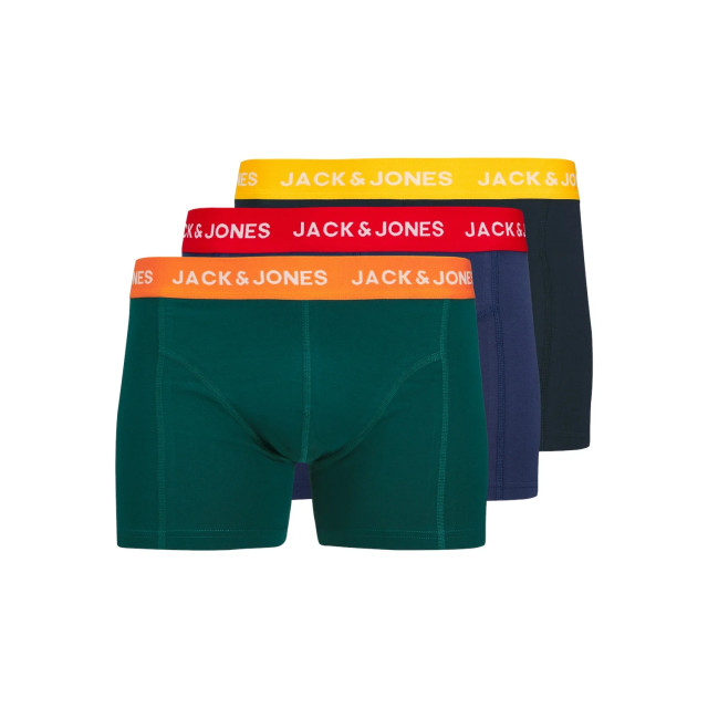 Jack & Jones Heren boxershorts trunks jacmick effen 3-pack 12270760 large