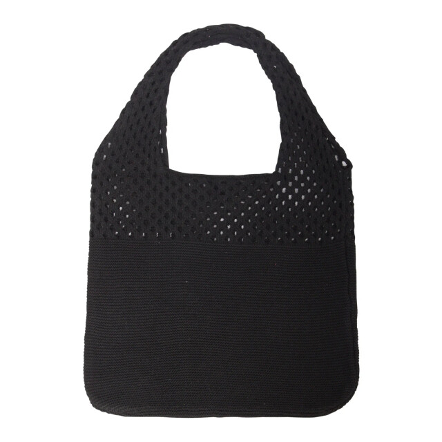 Smashed Lemon 56002 dames zwart schouder gehaakte tas 56002-999-OS large