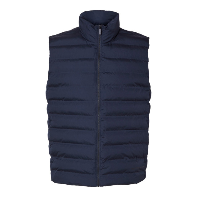 Selected Barry quilted gilet sky captain 16089396-SKY-M large