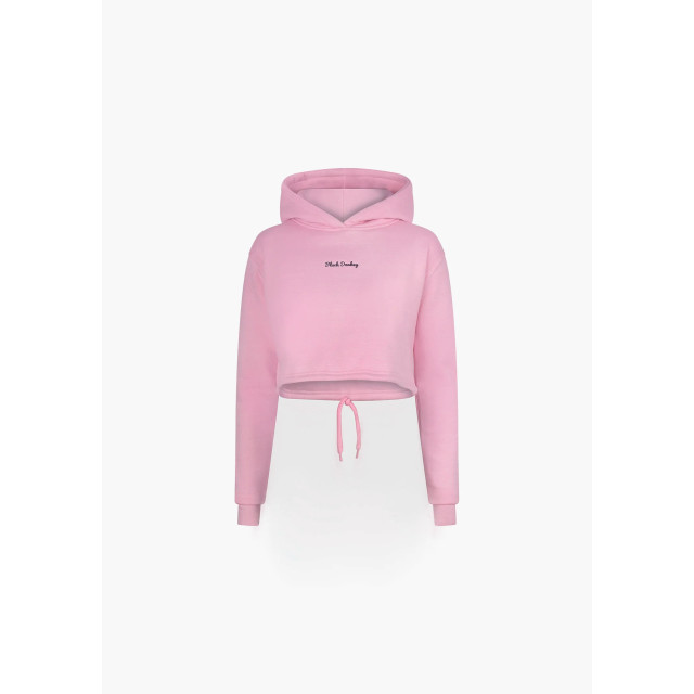 Black Donkey Daily crop hoodie i pink CH3-VCDCH23-PI large