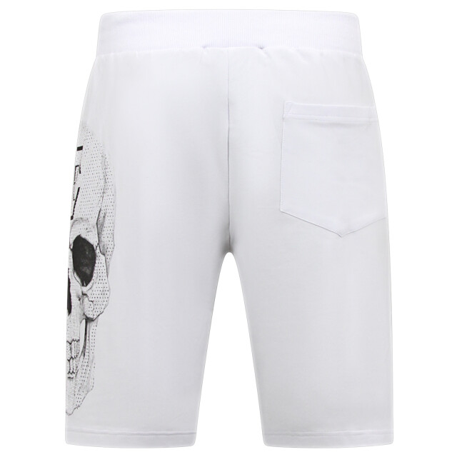Enos Skull rhinestone korte broek 7980 large