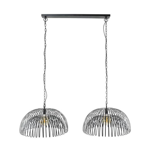 Hoyz hanglamp 2l bend charcoal 2877525 large