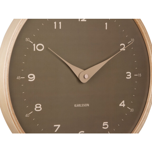 Karlsson wandklok osado dome mos- Ø30cm 2844082 large