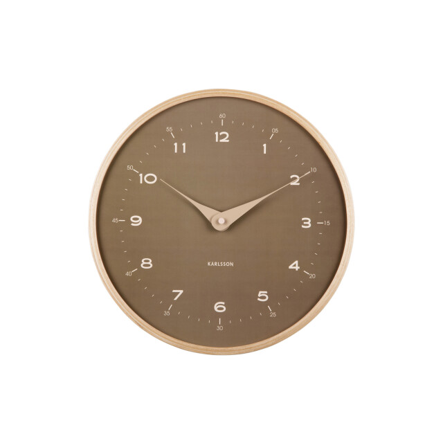 Karlsson wandklok osado dome mos- Ø30cm 2844082 large