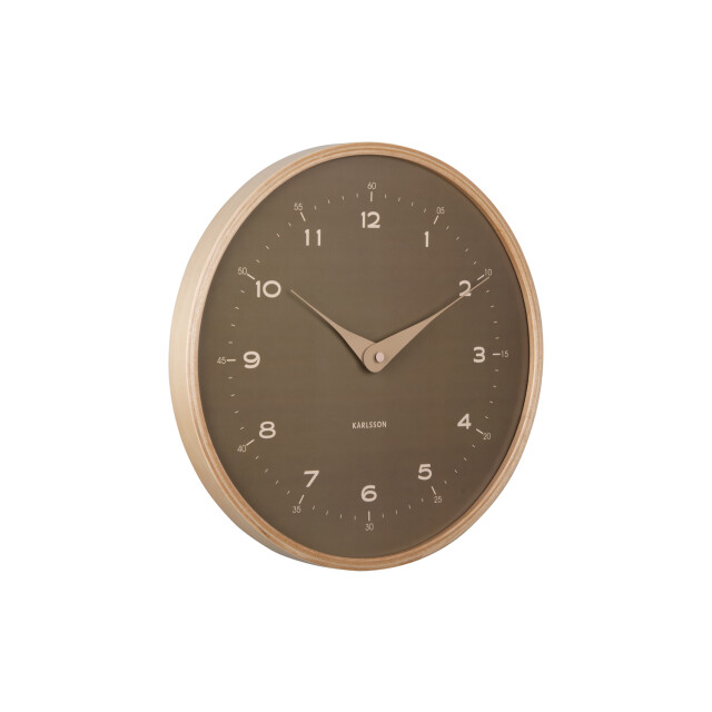 Karlsson wandklok osado dome mos- Ø30cm 2844082 large