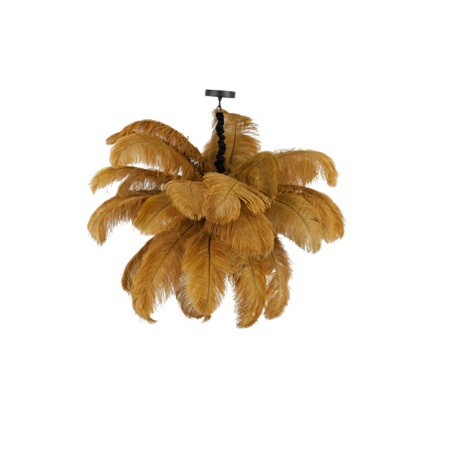 Light & Living hanglamp feather Ø80x80cm - 2910491 large