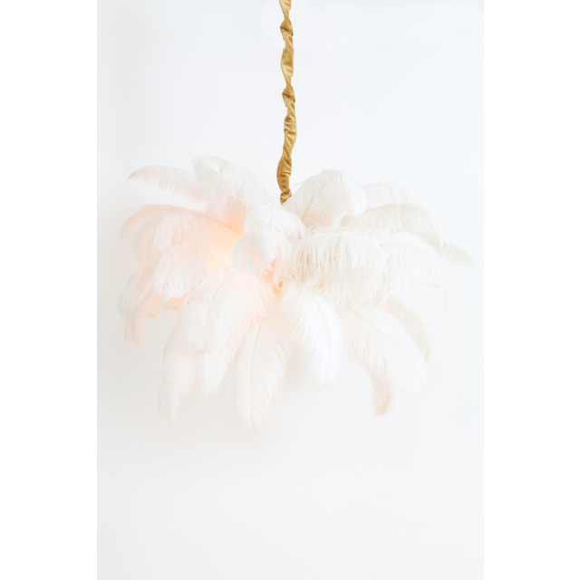 Light & Living hanglamp feather Ø80x80cm - 2910493 large