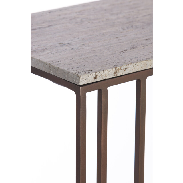 Light & Living bijzettafel roshan 41x31x66cm - 2909743 large