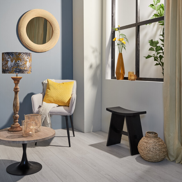 Light & Living spiegel piedre 71x4.5x71cm - 2909542 large