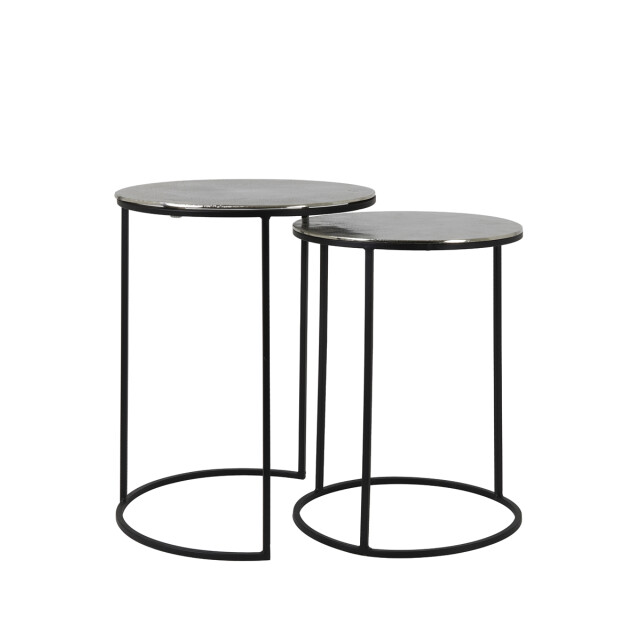 Light & Living bijzettafel thizas Ø40x53.5cm - set van 2 2909226 large