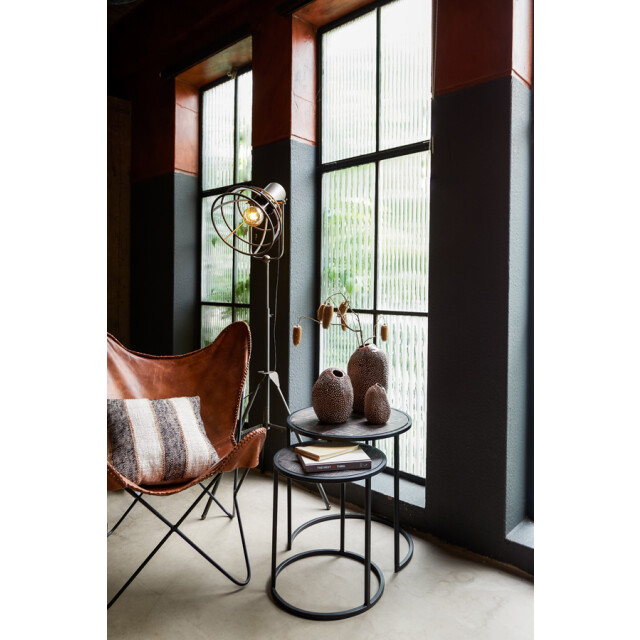 Light & Living bijzettafel doba Ø50x52cm - set van 2 2910296 large