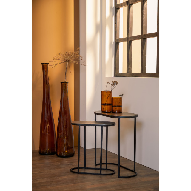 Light & Living bijzettafel bocov 53x26x53cm - set van 2 2909216 large