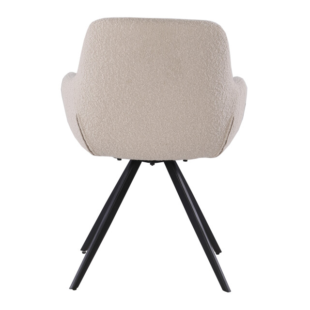 Livingfurn eetkamerstoel doreen boucle - 2 stuks 2658022 large