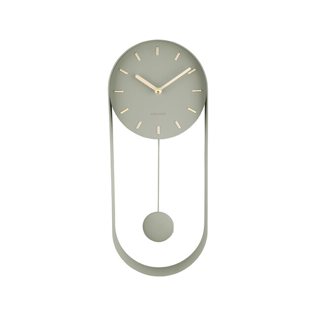 Karlsson wandklok pendulum charm jungle Ø20cm 2843795 large