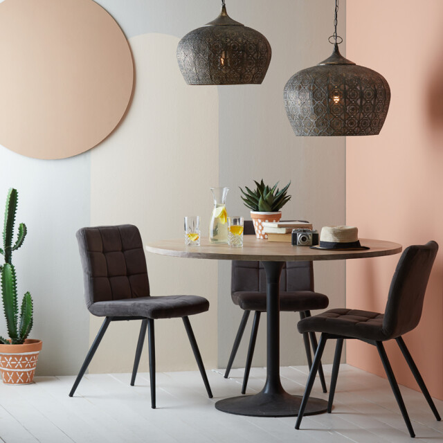 Light & Living eettafel biboca Ø120x78cm - 2910808 large