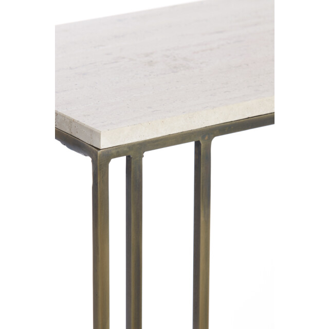 Light & Living bijzettafel roshan 41x31x66cm - 2909742 large