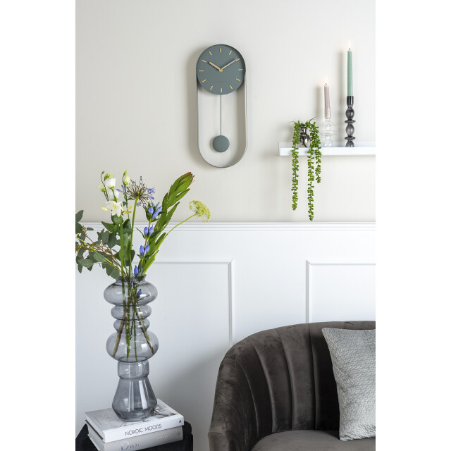 Karlsson wandklok pendulum charm jungle Ø20cm 2843795 large
