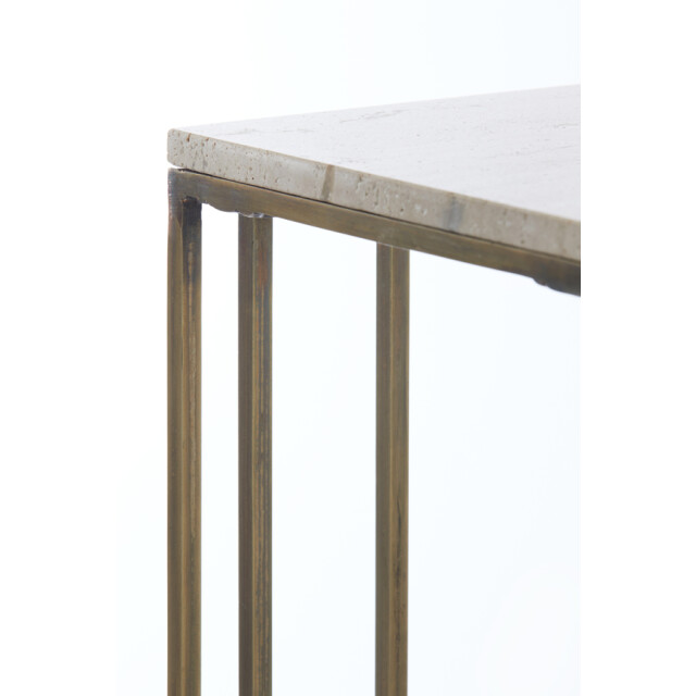 Light & Living bijzettafel roshan 41x31x66cm - 2909742 large