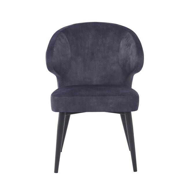 Livingfurn eetkamerstoel donna velvet - 2 stuks 2658035 large