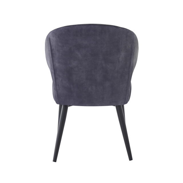 Livingfurn eetkamerstoel donna velvet - 2 stuks 2658035 large