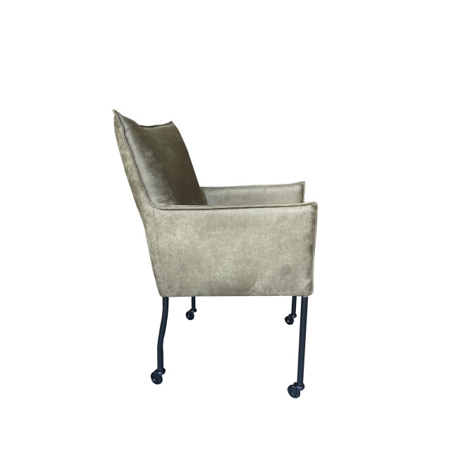Livingfurn eetkamerstoel valerie rodeo green 1 stuk 2658012 large