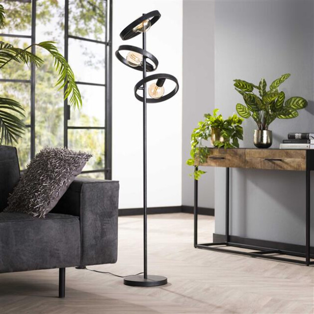 Hoyz vloerlamp 3l hover charcoal 2877530 large