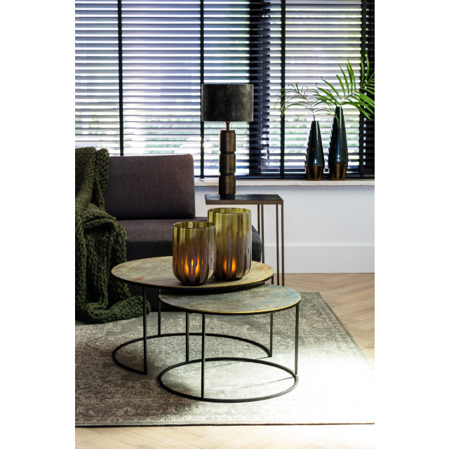 Light & Living salontafel rengo Ø76x41cm - set van 2 2394304 large