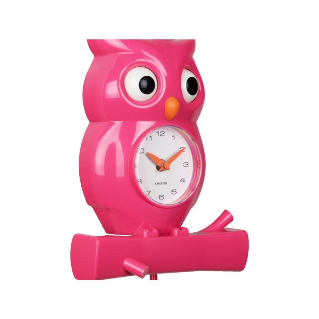 Karlsson wandklok owl pendulum helder 2844069 large