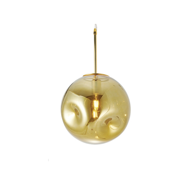 Leitmotiv hanglamp blown glass rond - 2844841 large