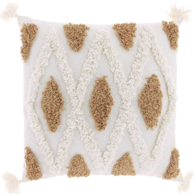 Unique Living kussen alys 45x45cm latte 2658451 large