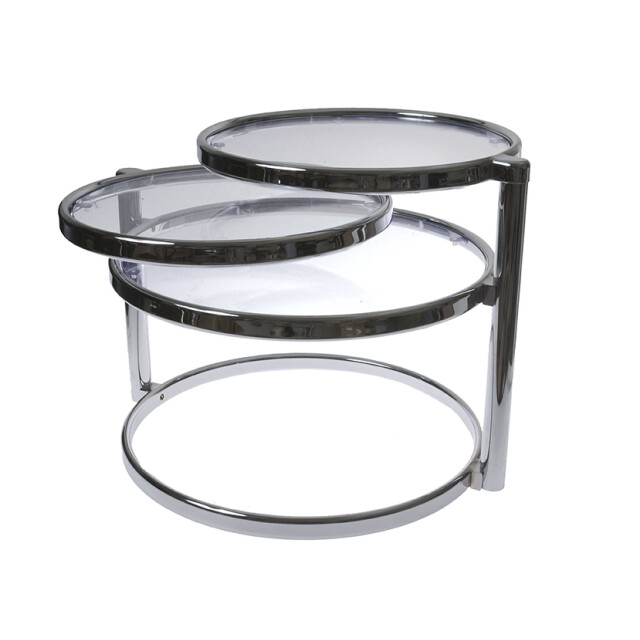 Leitmotiv bijzettafel double swivel chroom 2844860 large