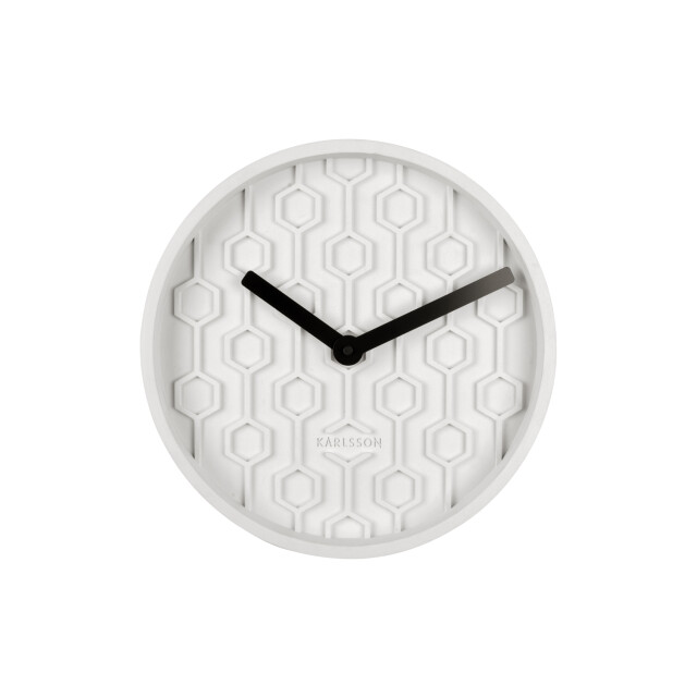 Karlsson wandklok honeycomb - Ø31cm 2843999 large