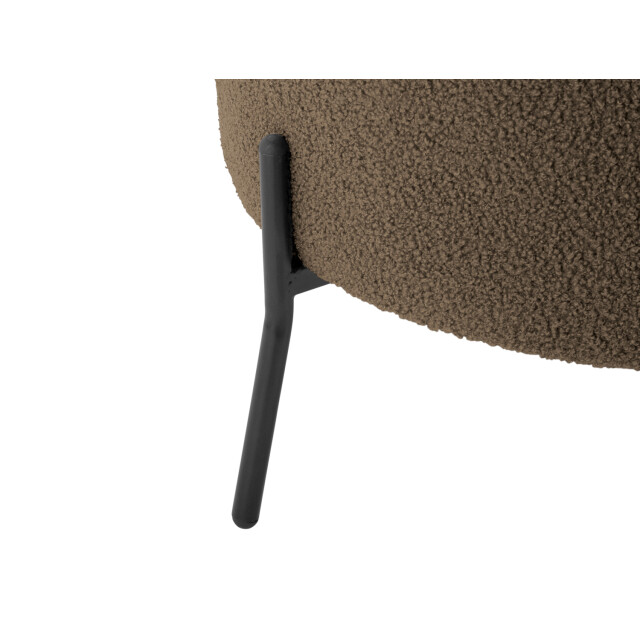 Leitmotiv fauteuil noble teddy curl warm 2844965 large