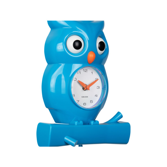 Karlsson wandklok owl pendulum helder 2844066 large