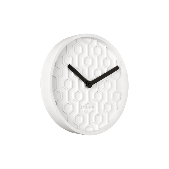 Karlsson wandklok honeycomb - Ø31cm 2843999 large