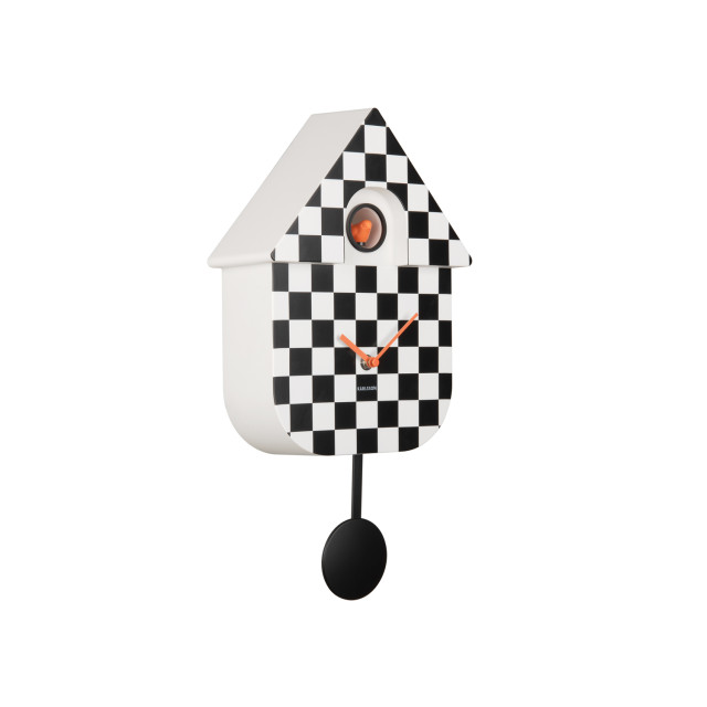 Karlsson wandklok modern cuckoo checker - 2844048 large